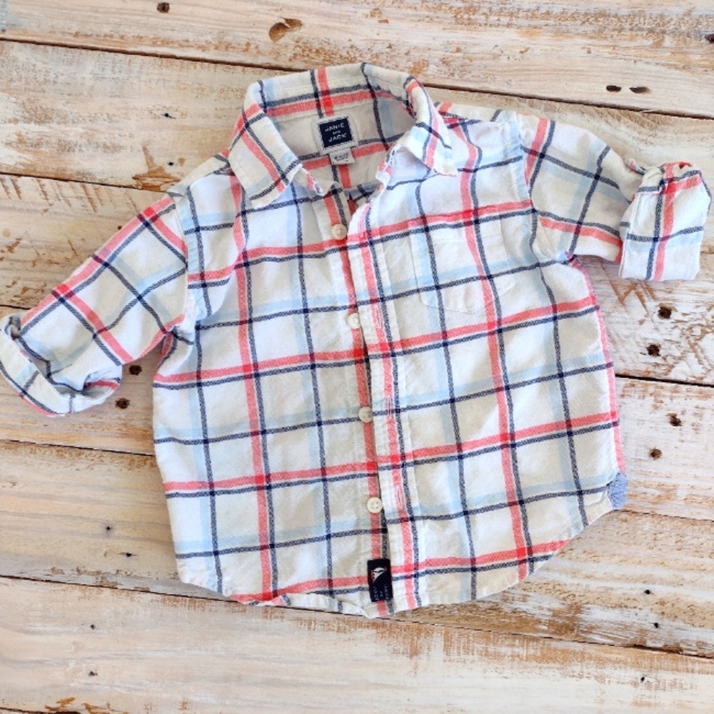 Janie and Jack Collared Shirt